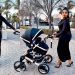 Mpho left people full of complements with her latest pictures of her and her baby in a pram