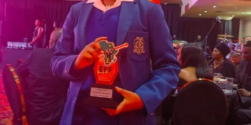 MG Gumede’s Daughter shines at EFF Gala dinner and wins High School essay competition