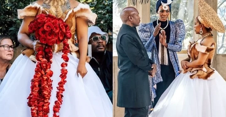 Check, Pictures Inside The Wedding Of Lindiwe & Bangi on The River. See Their Beautiful Pictures