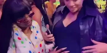 Cute video MamKhize and Tamia Mpisane dancing together