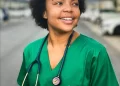 Dr Nokukhanya Khanyile, 28, was amongst the youngest Doctors during the Pandemic. She’s grown now.