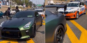 ‘Behave’ – JMPD stops Andile Mpisane while driving “Godzilla” [watch]