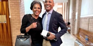 Basetsana Khumalo Took Social Media By Storms Gushing Over Her Husband Looking Beautiful, Check