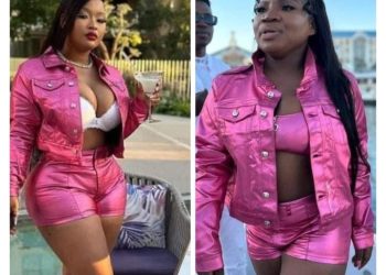 Check what people are saying about Cyan Boujee and Makhadzi for wearing the same outfit