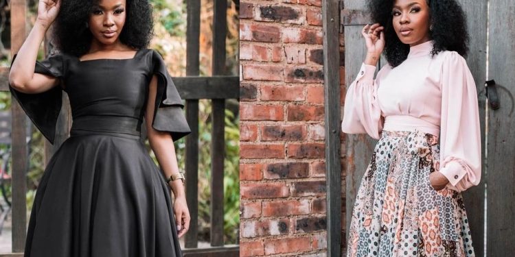 Dintle From Scandal Actress Left Fans Astounded Rocking Her Stunning Black Outfit Looking Incredible