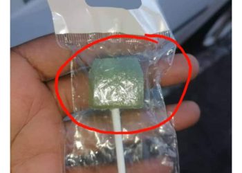 Parents are urged to warn their children to not buy this lollipop (See Details)