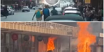 WATCH: A gas explosion happened in Johannesburg CBD