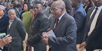 The look of Zikalala to Jacob Zuma in the funeral left people talking.