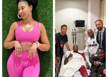 Bernard Parker’s wife Wendy sends special message to injured bae