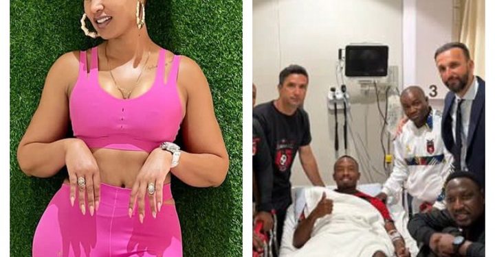 Bernard Parker’s wife Wendy sends special message to injured bae