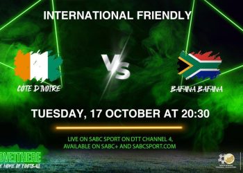 Live: Ivory Coast vs Bafana Bafana | International Friendly