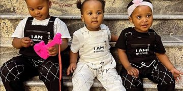 Andile Mpisane’s daughters model for Somizi’s clothing