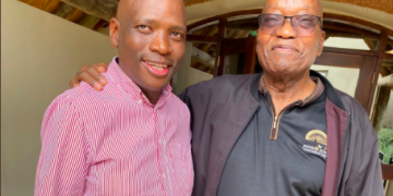 Hlaudi Motsoeneng met up with former president Jacob Zuma and this was noticed