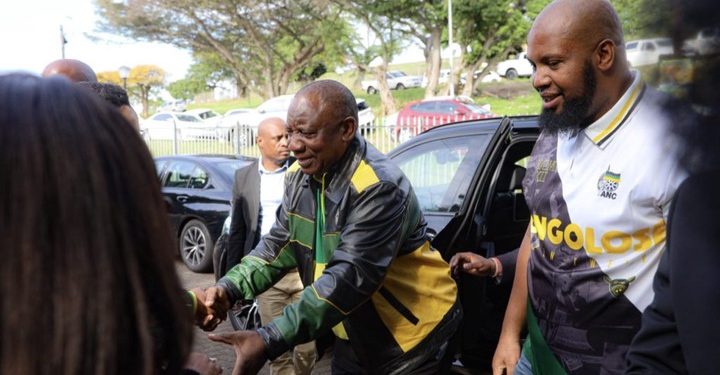 President Ramaphosa celebrated his birthday last night and this was noticed