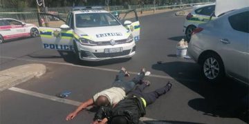 A high-speed chase ensued and police bust two suspects near Riebeeckstad, stolen cash was seized