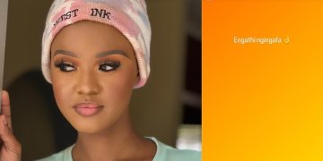 Pray for Babes Wodumo after shares Disturbing Message on Instagram