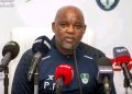 Coach Pitso Mosimane admitted in hospital