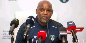 Coach Pitso Mosimane admitted in hospital