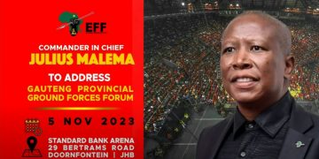 CIC Julius Malema Addresses Gauteng Provincial Groundforces Forum