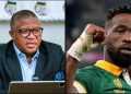 ‘Not Rassie, ME’ — Fikile Mbalula takes credit for Kolisi’s captaincy and Springboks success