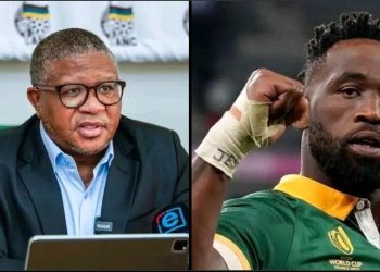 ‘Not Rassie, ME’ — Fikile Mbalula takes credit for Kolisi’s captaincy and Springboks success