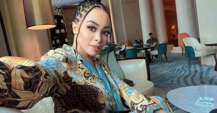 Connie Ferguson commented on Khanyi Mbau Instagram picture