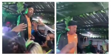 VIDEO: Shebeshxt allegedly assaults someone during his performance in Soshanguve