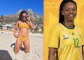 Banyana’s Jermaine Seoposenwe Radiates Confidence in Bikini Snaps Shared on Social Media