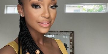 Perfect in every picture, Nandi Madida’s captivating photos from Tyla’s event went viral.