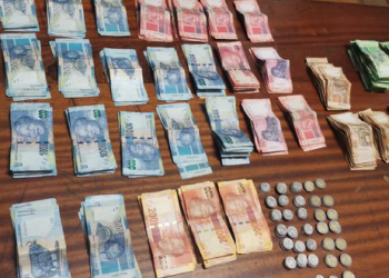 61 yr old woman left SAPS in tears this morning as they found this in her room in Pietermaritzburg