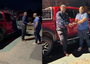 Watch: Ngizwe Mchunu returned the car JAC Motors gave to him as an ambassador