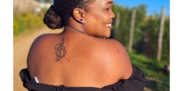 A Lady Living With HIV Left Mzansi Impressed After Showing Off Her New Tattoo