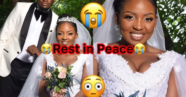 PAINFUL: From “Congratulations” to “Rip”, See What Happened to this Bride Days After their Wedding