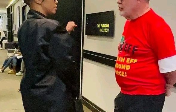 Kelly Khumalo and Carl Niehaus have joined the EFF.