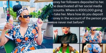 Alleged| This woman ran away with R300,000 stokvel money that was deposited by followers on twitter