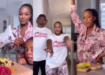 Jessica Nkosi and family: ‘How we spend our Christmas’ [watch]