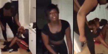 Mother Beats Up her 18-Year-Old Son For Sleeping With Her Friend.