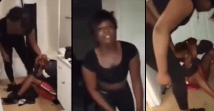 Mother Beats Up her 18-Year-Old Son For Sleeping With Her Friend.