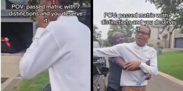 VIDEO: Matric 2023 learner was gifted with a car for obtaining 7 distinctions