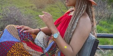 Natasha Thahane is Aways Beautiful in Bright Outfits