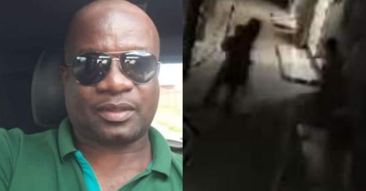 He tried to stopped 3 men from breaking into his house at night before he was shot and this happened