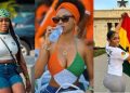 Photos Of Beautiful Female Fans Of The AFCON Soccer Tournament Held In Ivory Coast