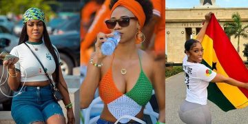 Photos Of Beautiful Female Fans Of The AFCON Soccer Tournament Held In Ivory Coast