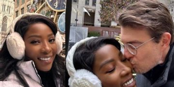 Peal Modiadie Shares Couple Moments Pictures With Her New Boyfriend In New York