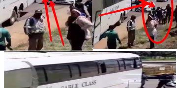 A full loaded truck with over 65 illegal ZIM tried to over turn SAPS vehicle, see how it ended