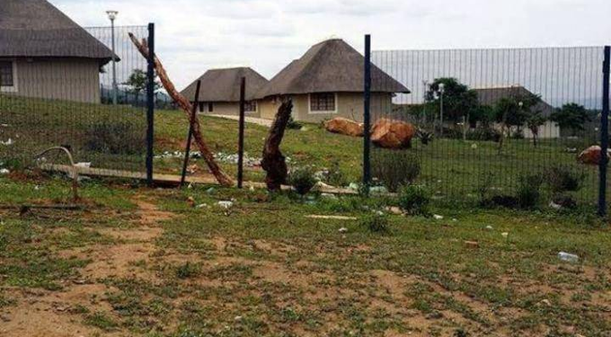 Is MK Party Jacob Zuma’s House Falling Apart? See Pictures below