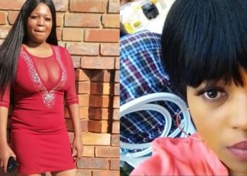 Lady who allegedly killed a toddler & put her into a pink suitcase captured on camera & exposed