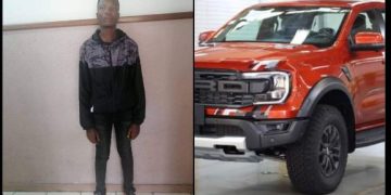 Polokwane man who used fake payslip to buy Ford Ranger was zoomed in CCTV footage & exposed