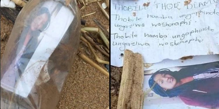 A spell exposed by heavy floods in KZN