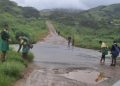 Learners In KZN Helping Each Other To Cross A River That Has Claimed Many Lives